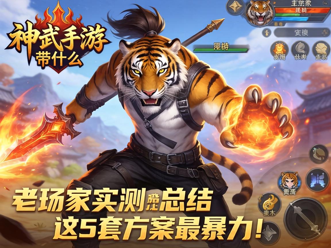 老玩家实测总结这5套方案最暴力