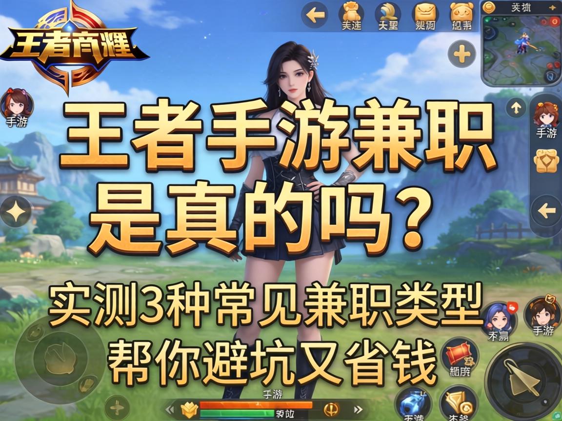 王者手游兼职是真的吗