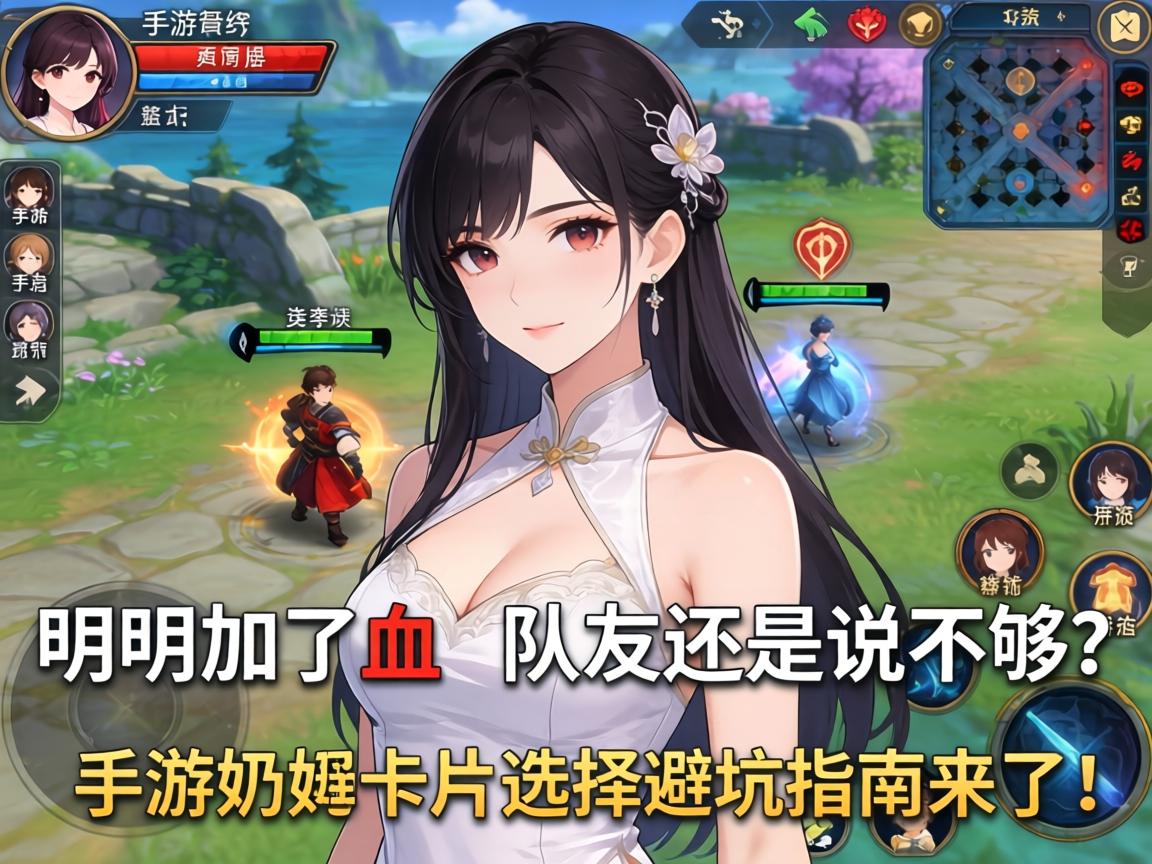 手游奶妈卡片选择避坑指南来了