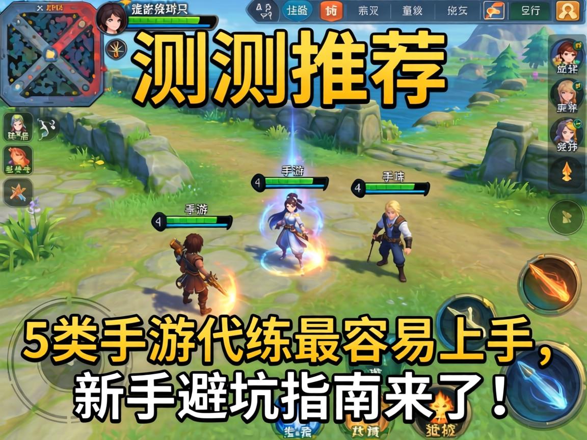 这5类手游代练最容易上手