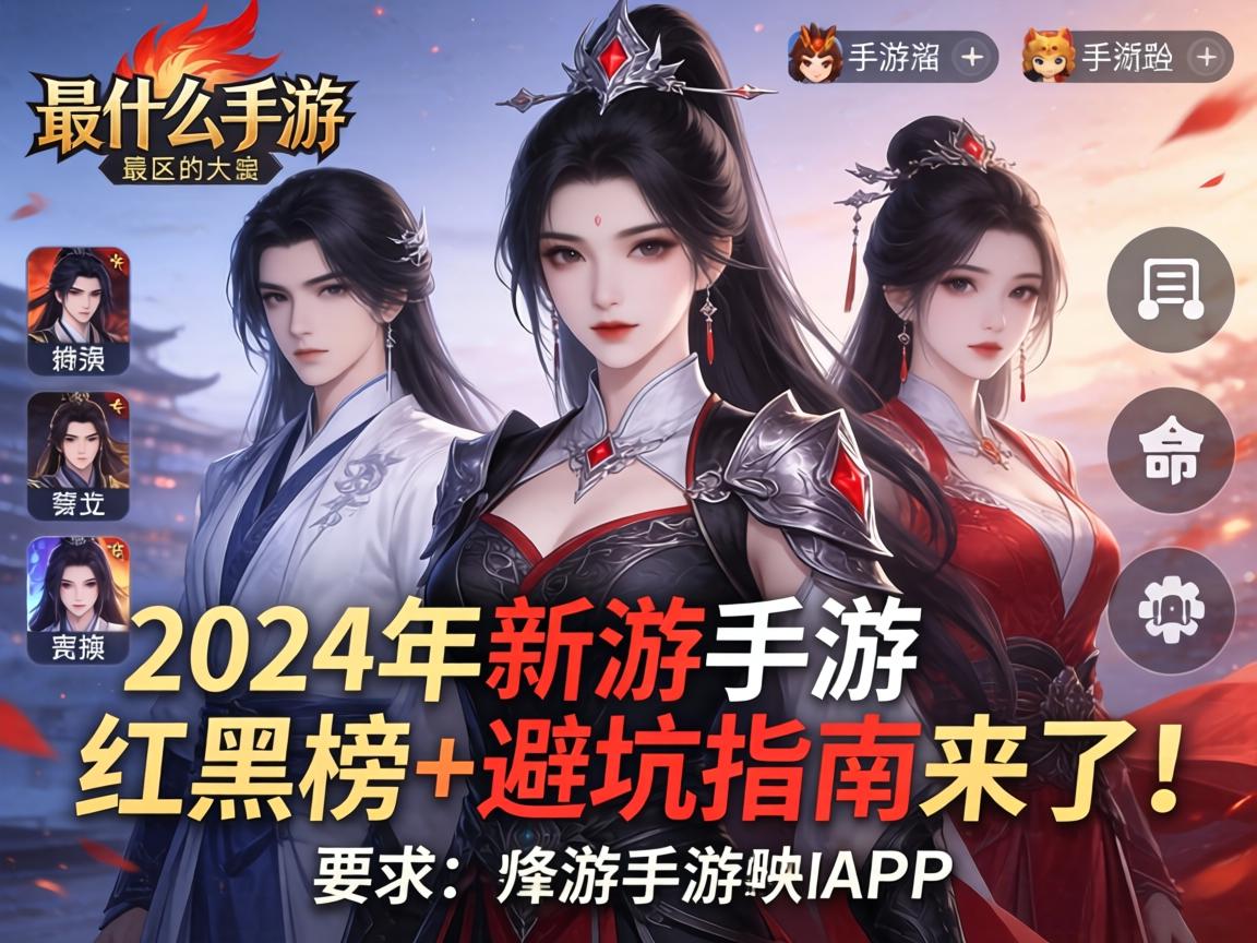 2024年新游红黑榜
