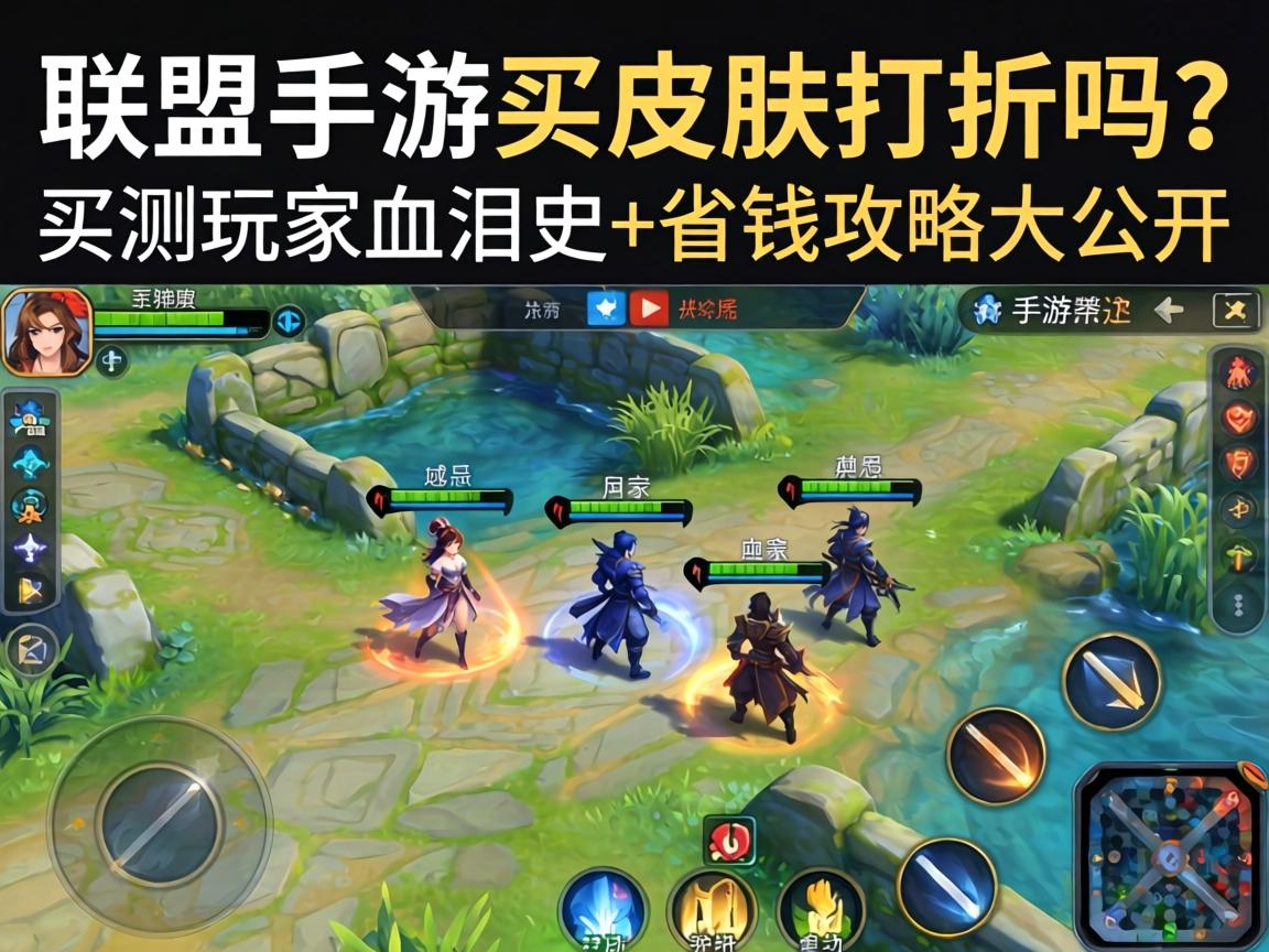 联盟手游买皮肤打折吗