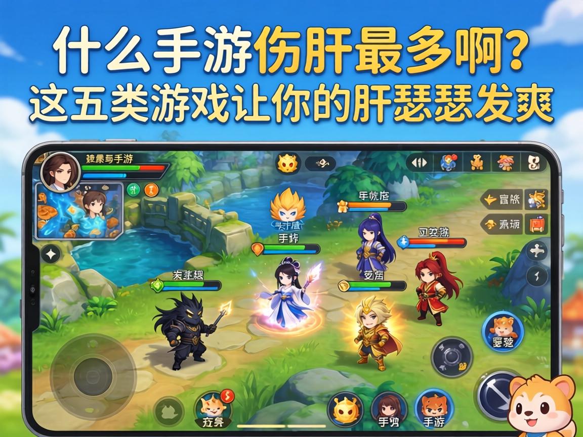 这五类游戏让你的肝瑟瑟发抖