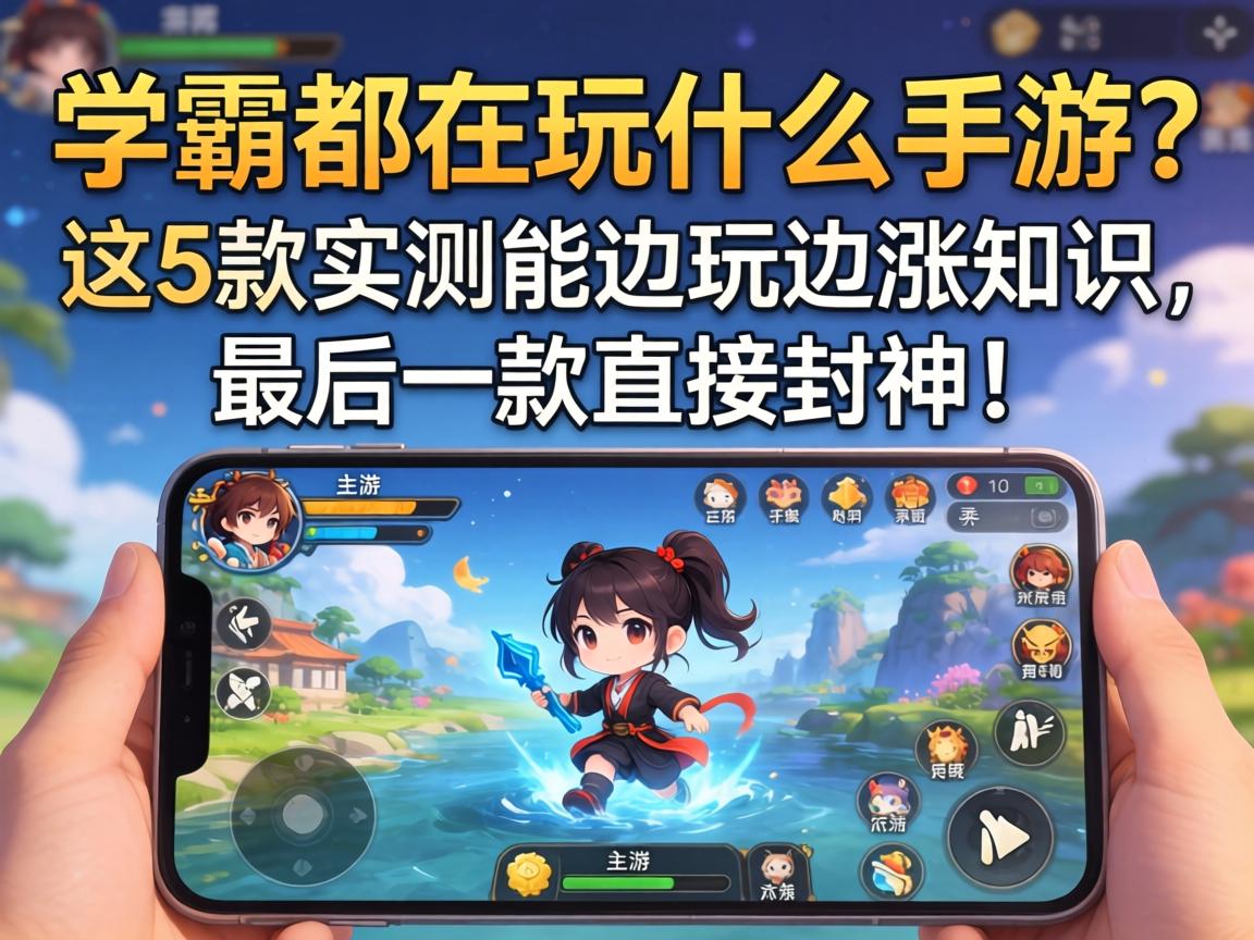 这5款实测能边玩边涨知识
