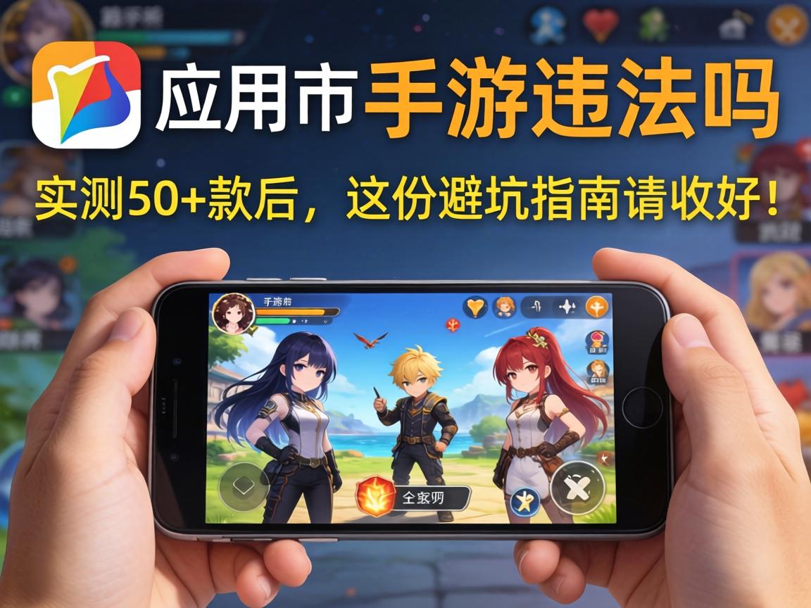 应用商店里的手游违法吗