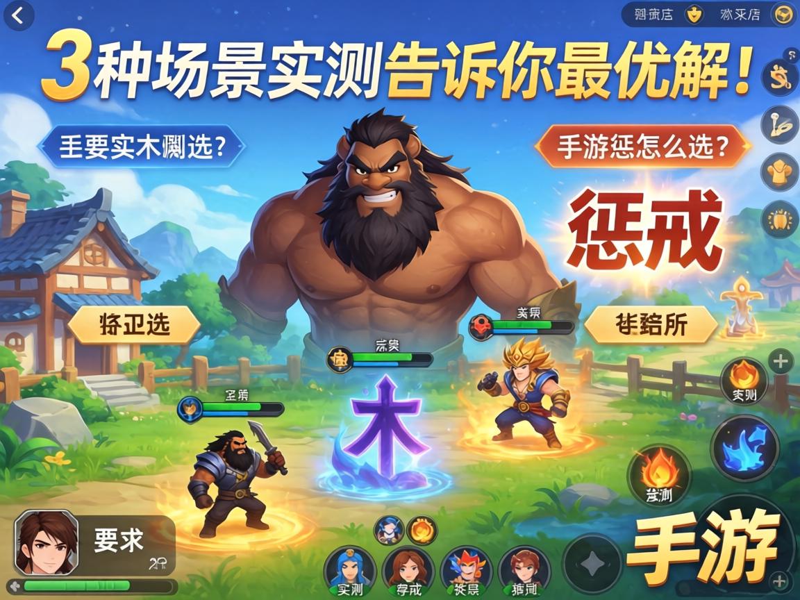 3种场景实测告诉你最优解
