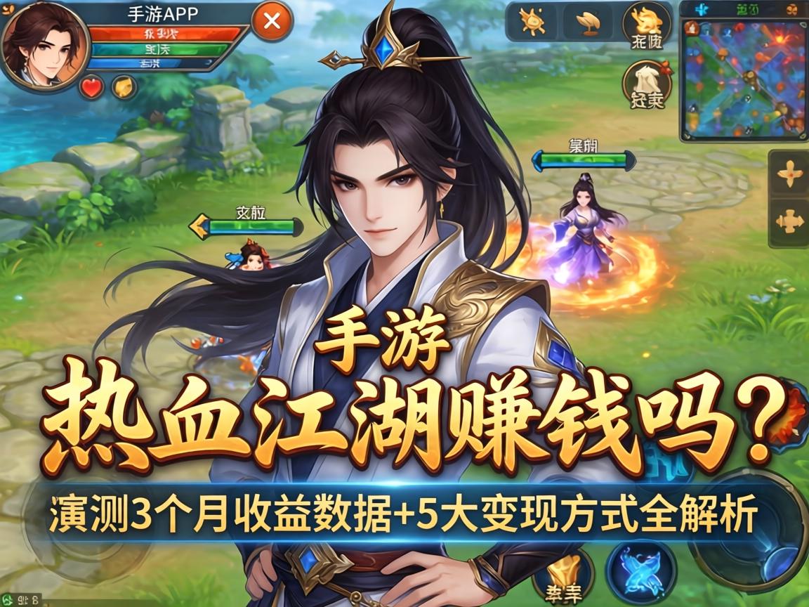 手游热血江湖赚钱吗