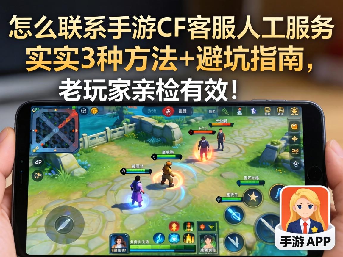 怎么联系手游CF客服人工服务