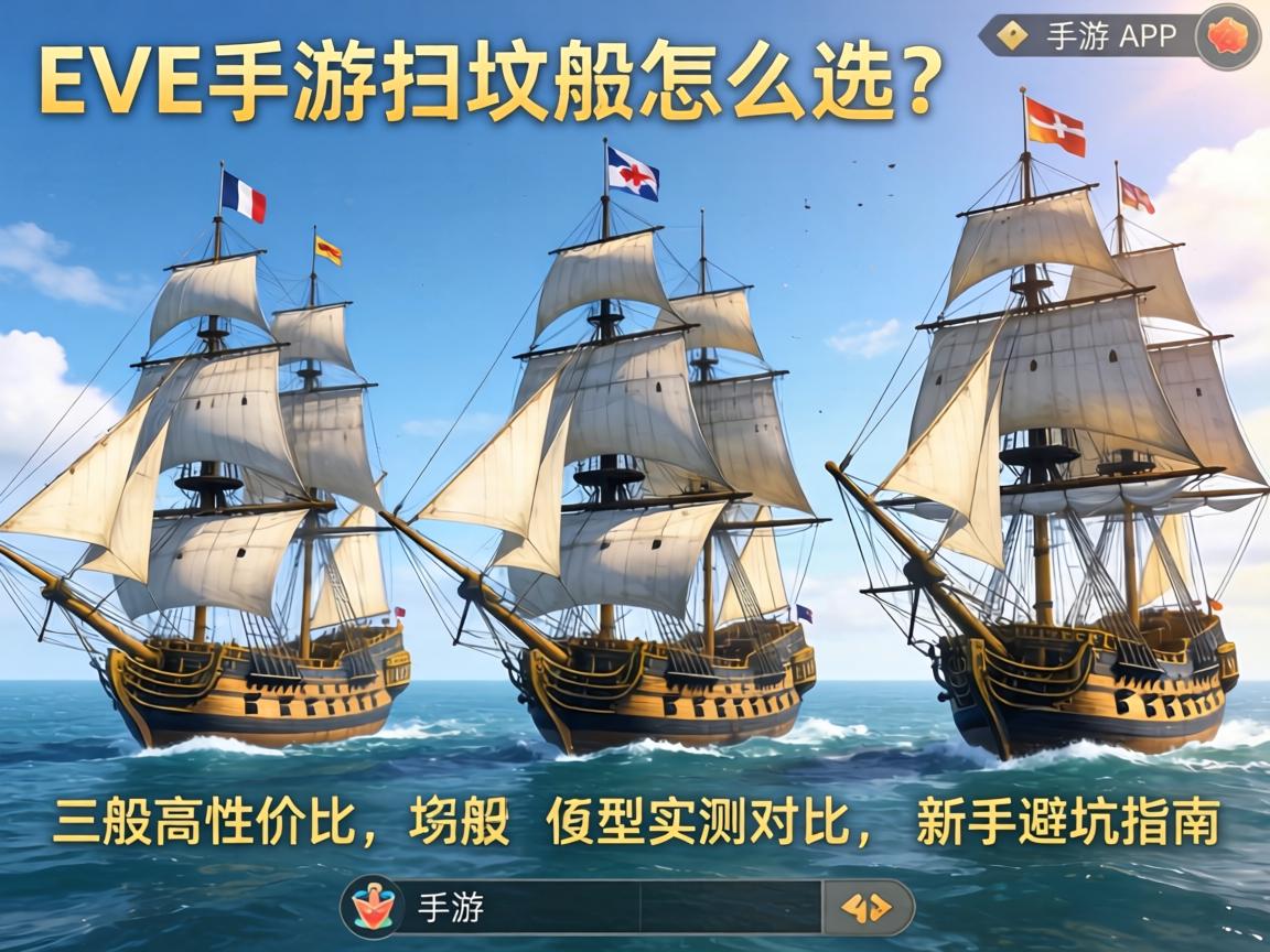 EVE手游扫坟船怎么选?三艘高性价比船型实测对比,新手避坑指南 三艘高性价比船型实测对比