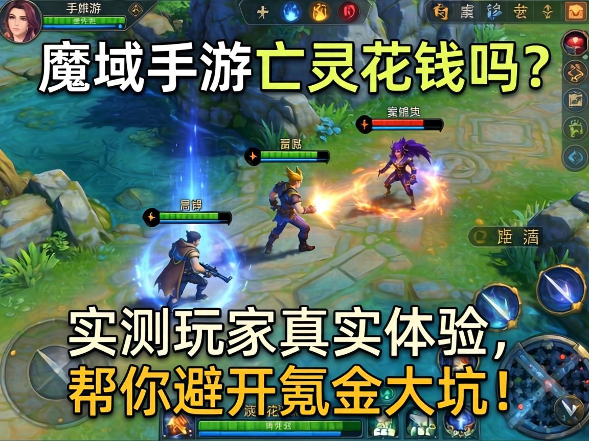 魔域手游亡灵花钱吗
