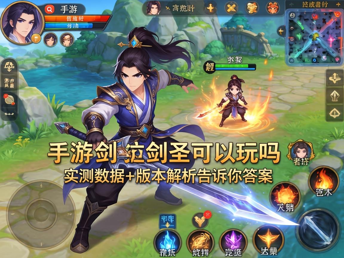 手游剑圣可以玩吗?实测数据+版本解析告诉你答案 版本解析告诉你答案