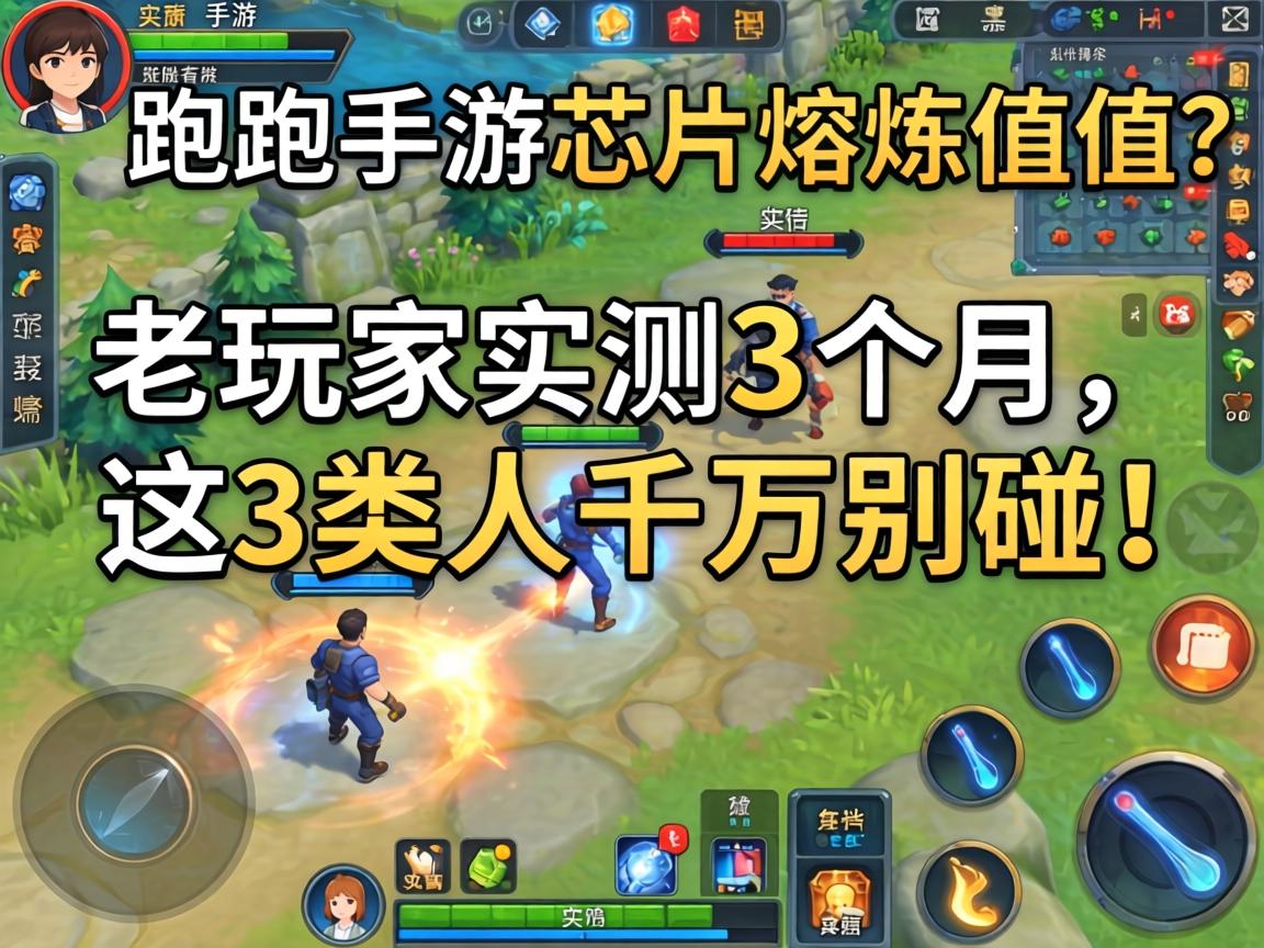 跑跑手游芯片熔炼值不值