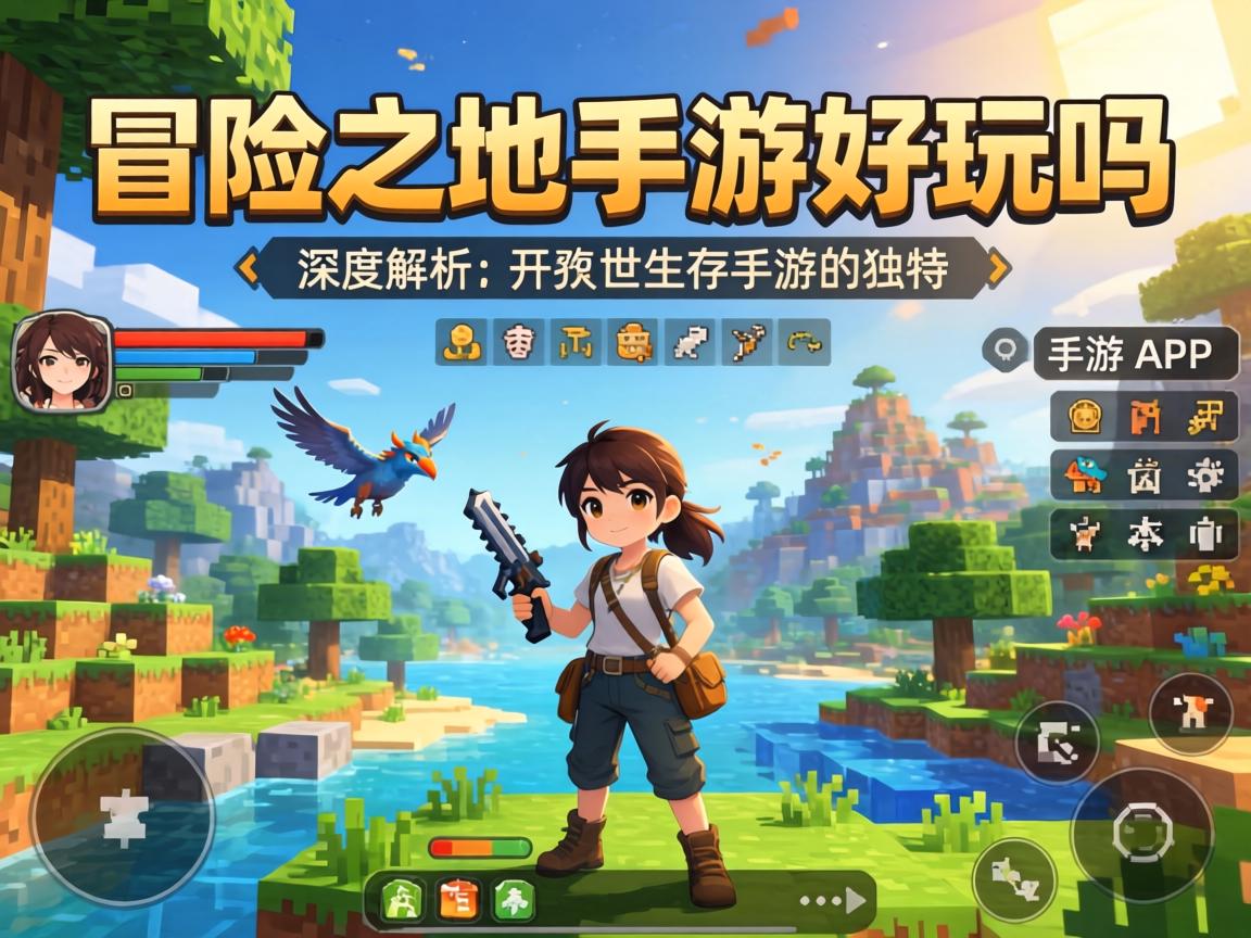 深度解析这款开放世界生存手游的独特魅力