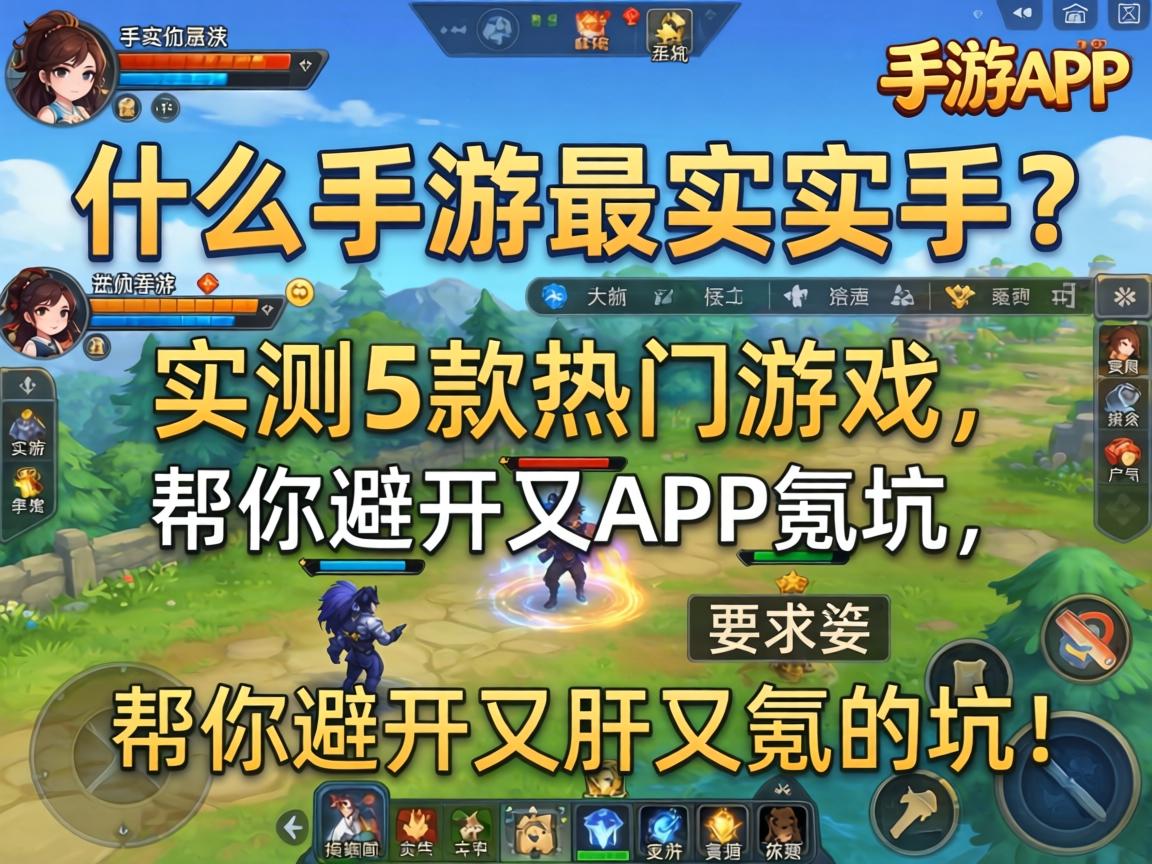 帮你避开又肝又氪的坑