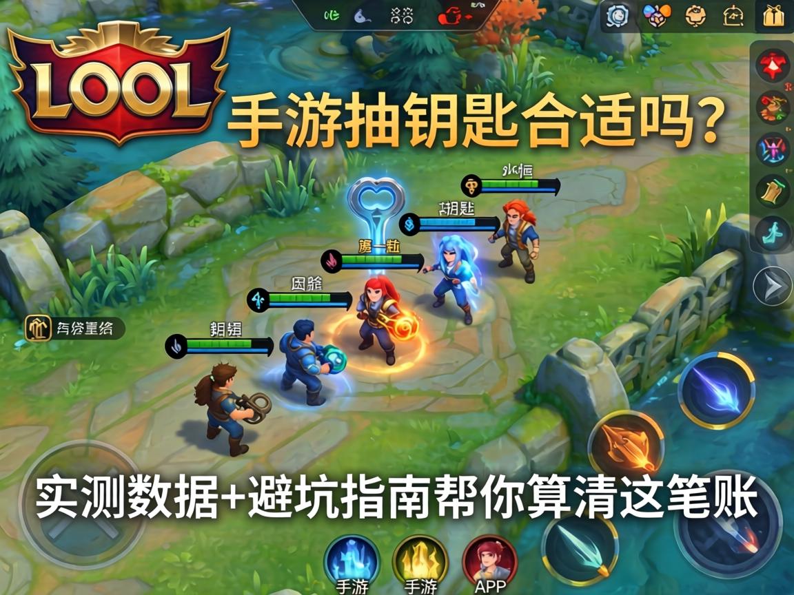 LOL手游抽钥匙合适吗