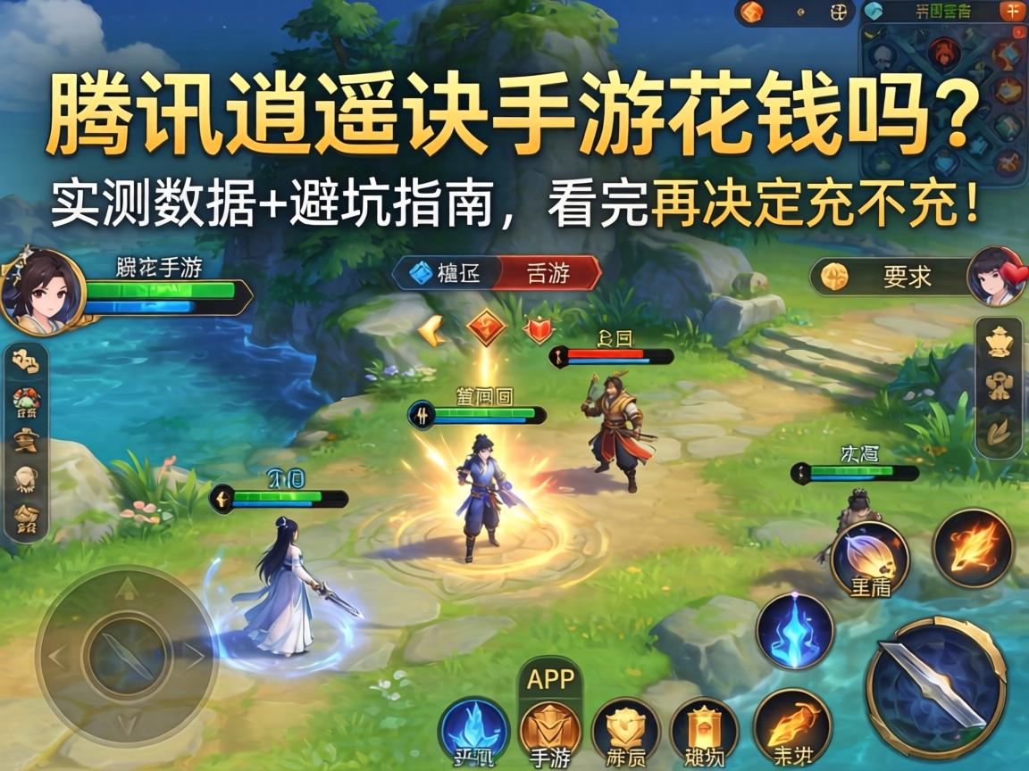 腾讯逍遥诀手游花钱吗