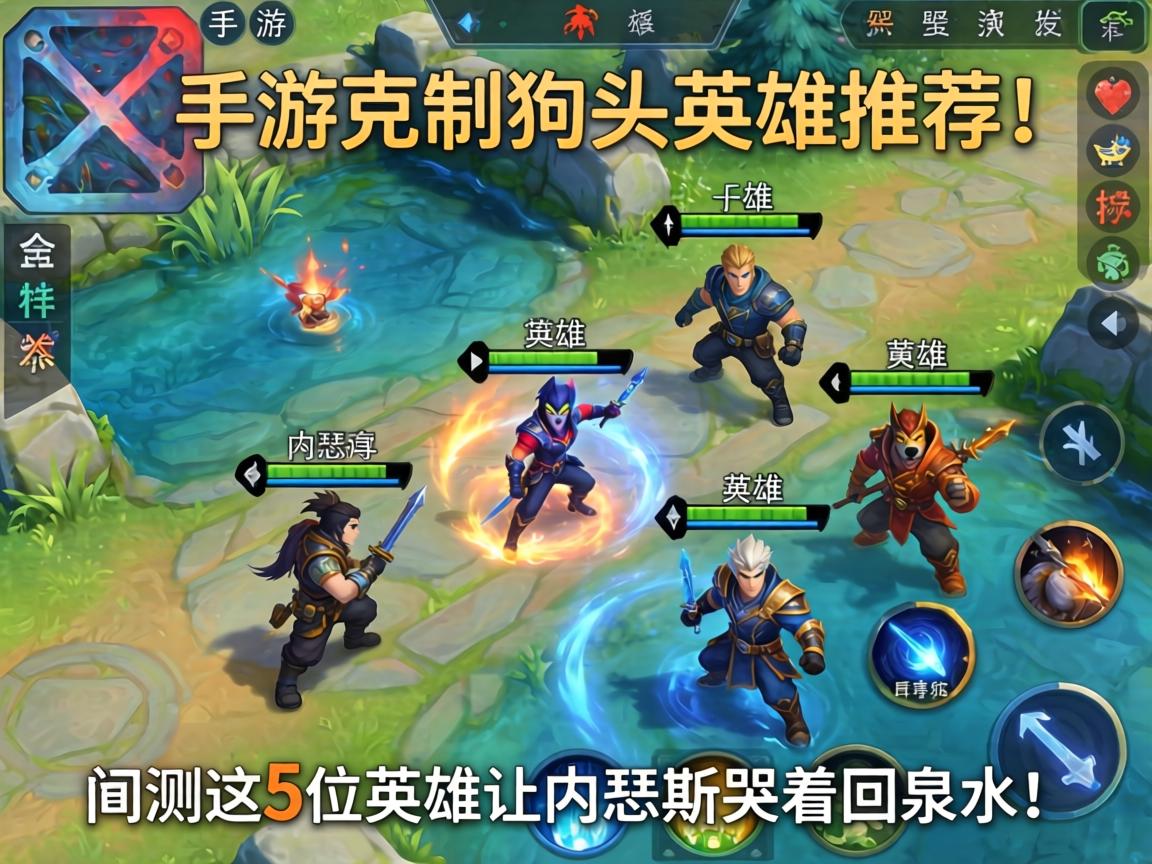 实测这5位英雄让内瑟斯哭着回泉水