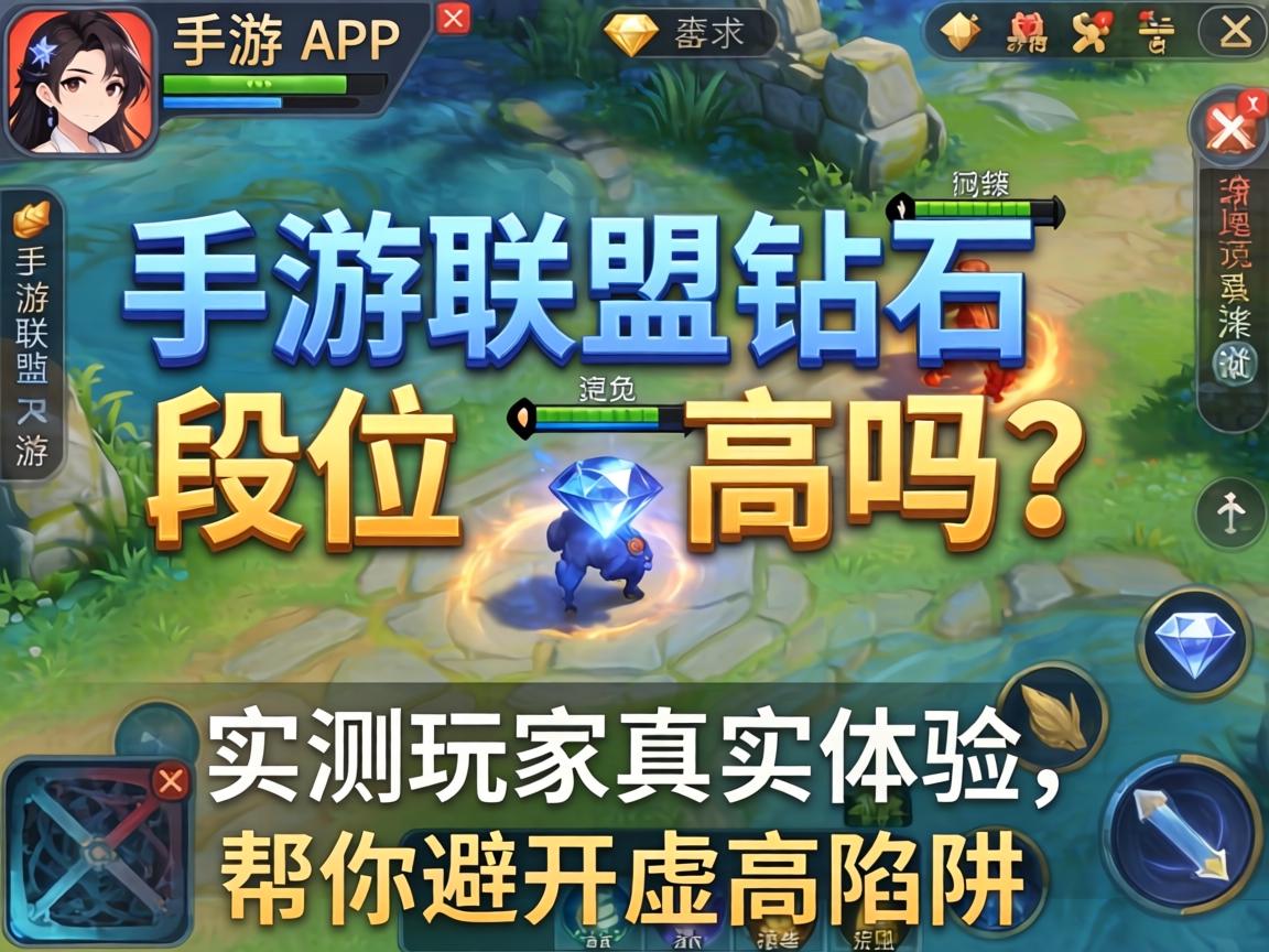 手游联盟钻石段位高吗