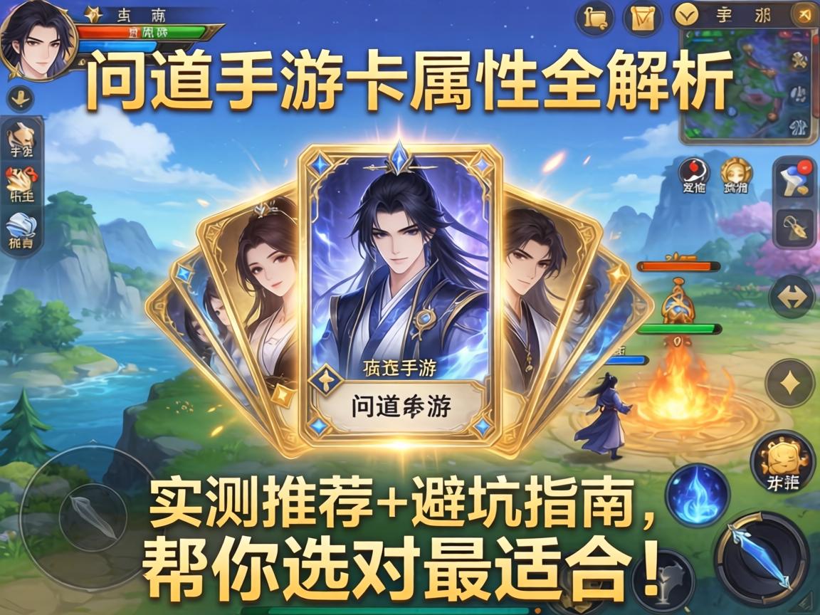 问道手游卡属性全解析