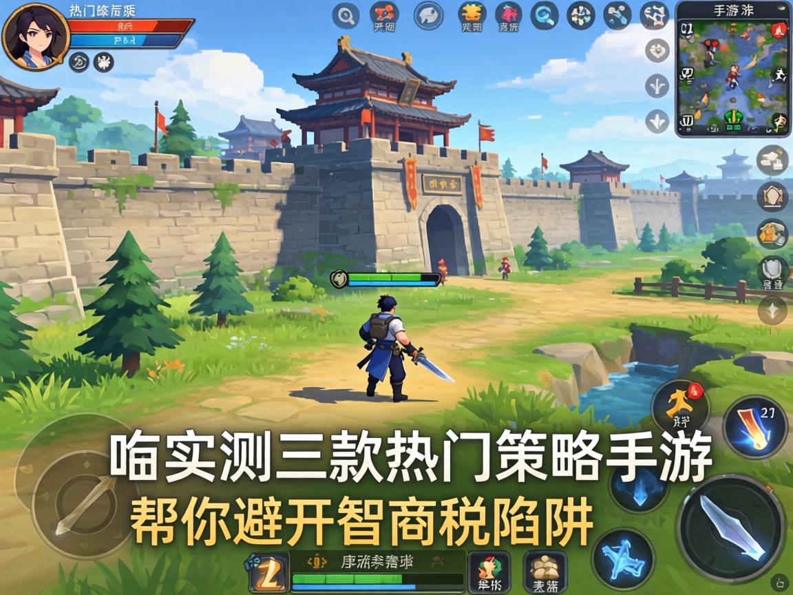 实测三款热门策略手游