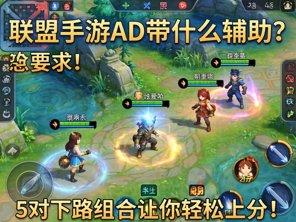 这5对下路组合让你轻松上分