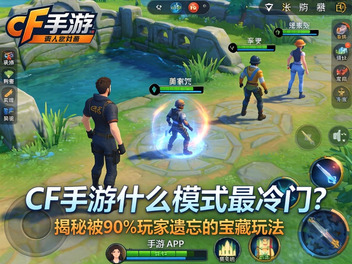 cf手游什么模式最冷门?揭秘被90%玩家遗忘的宝藏玩法 cf手游什么模式最冷门