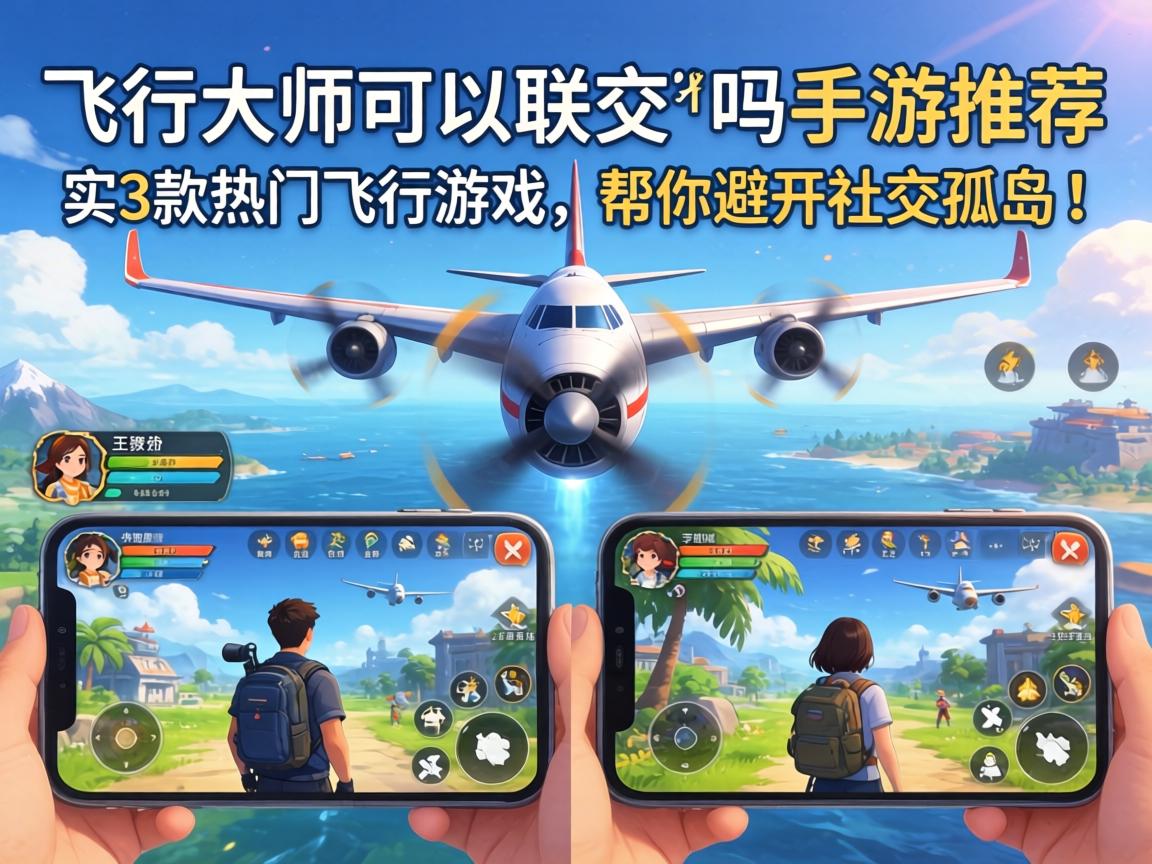 飞行大师可以联机吗手游推荐