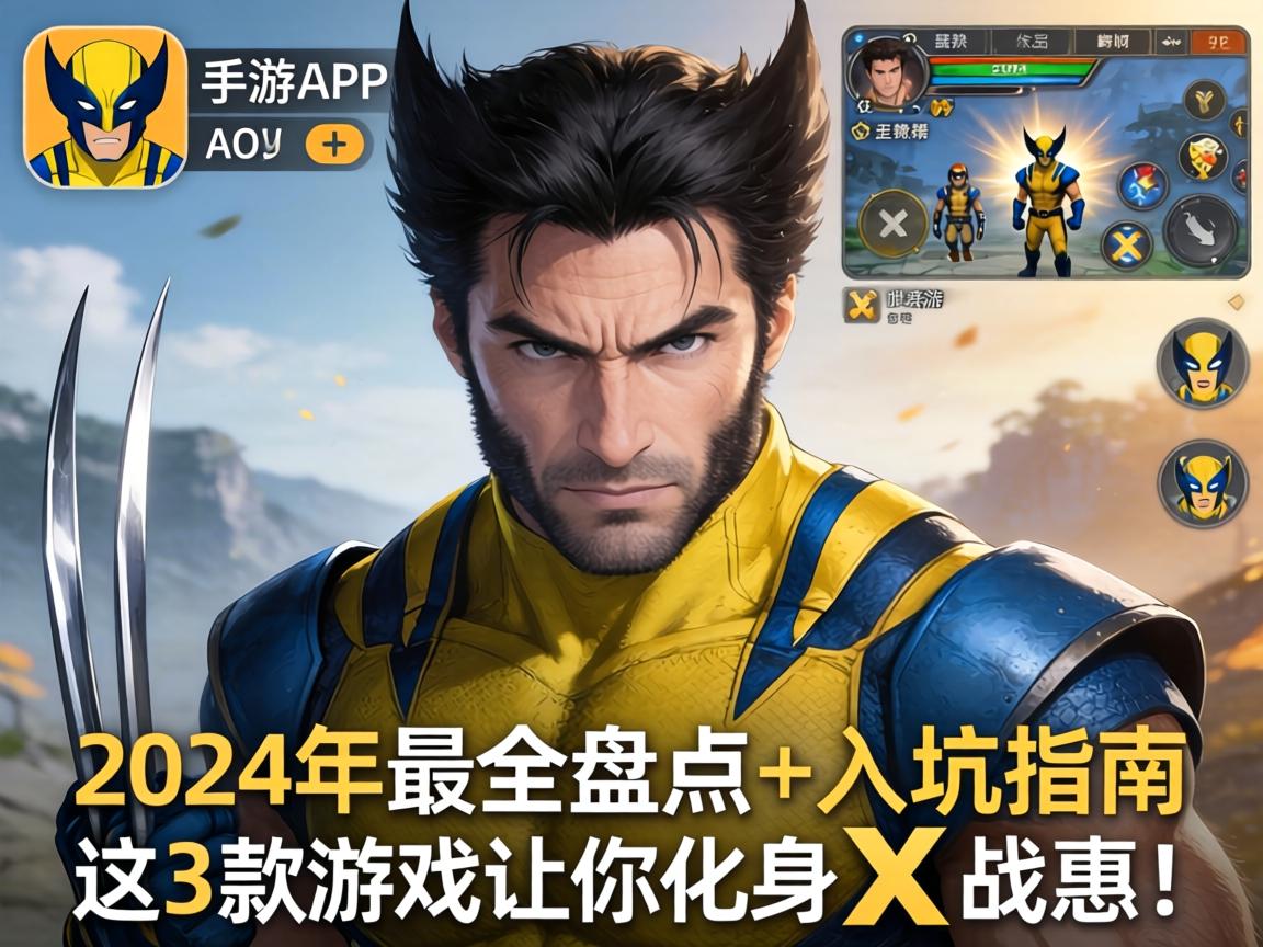 这3款游戏让你化身X战警