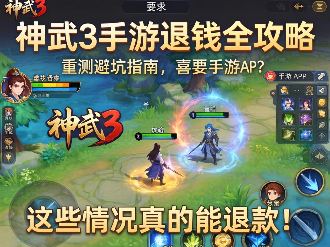 神武3手游退钱全攻略