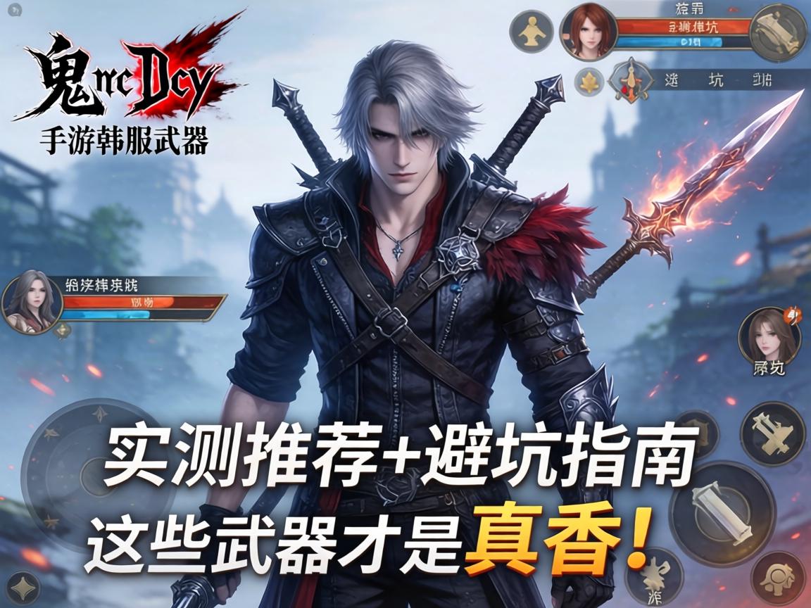 鬼泣手游韩服武器选择指南