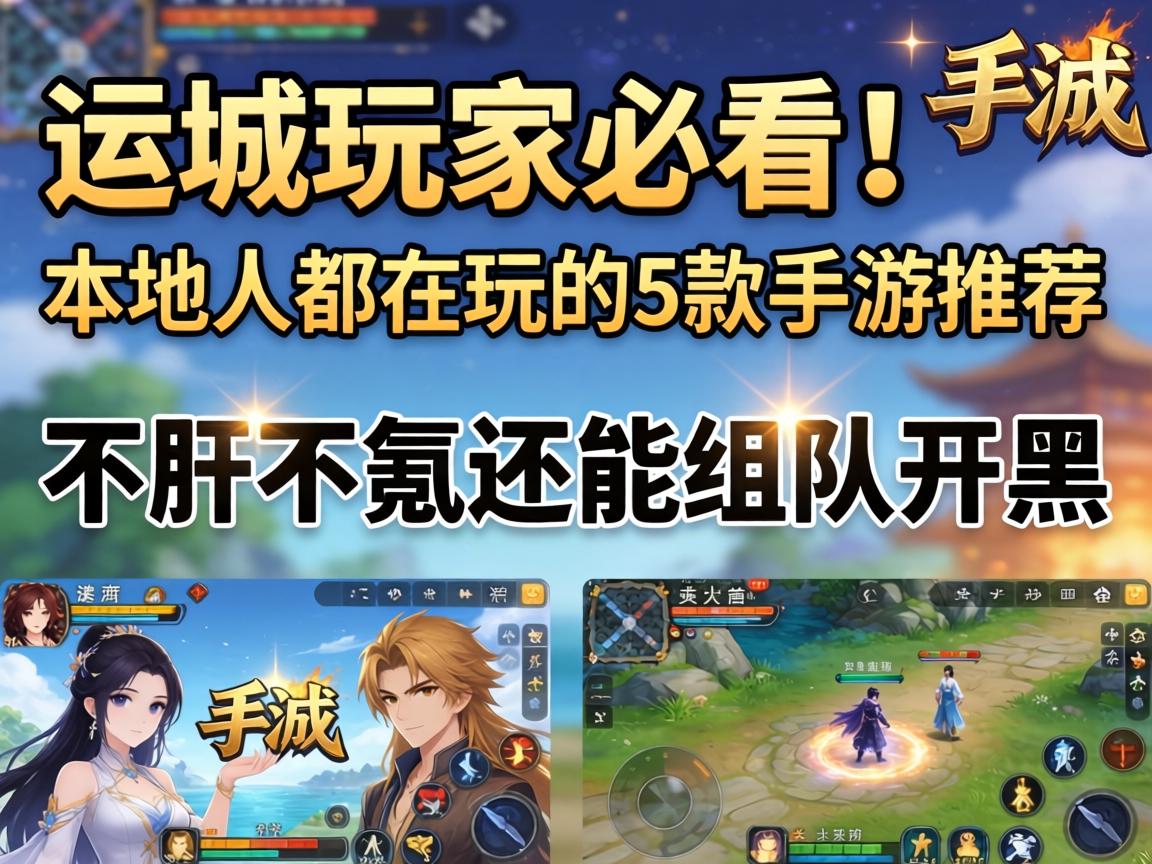 本地人都在玩的5款手游推荐