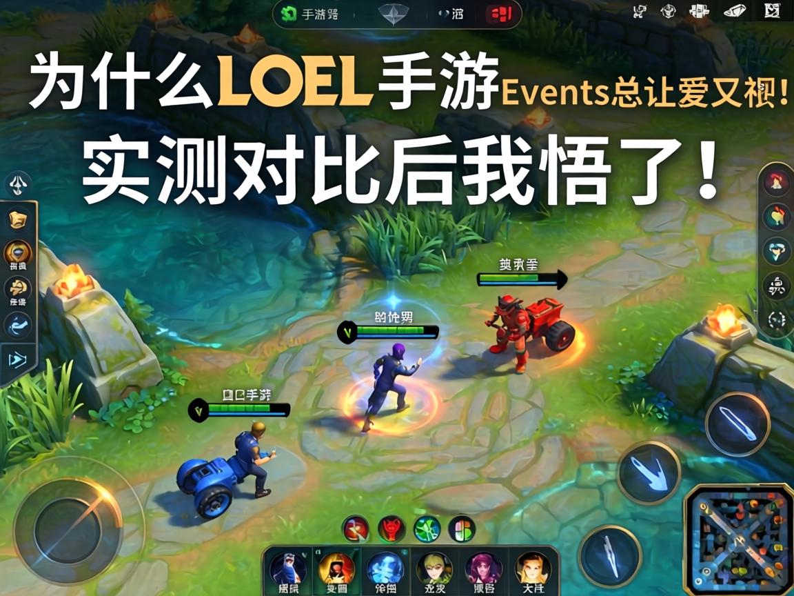 为什么LOL手游Events总让人又爱又恨?实测对比后我悟了! 为什么LOL手游Events总让人又爱又恨