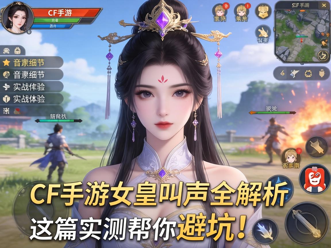 CF手游女皇叫声全解析