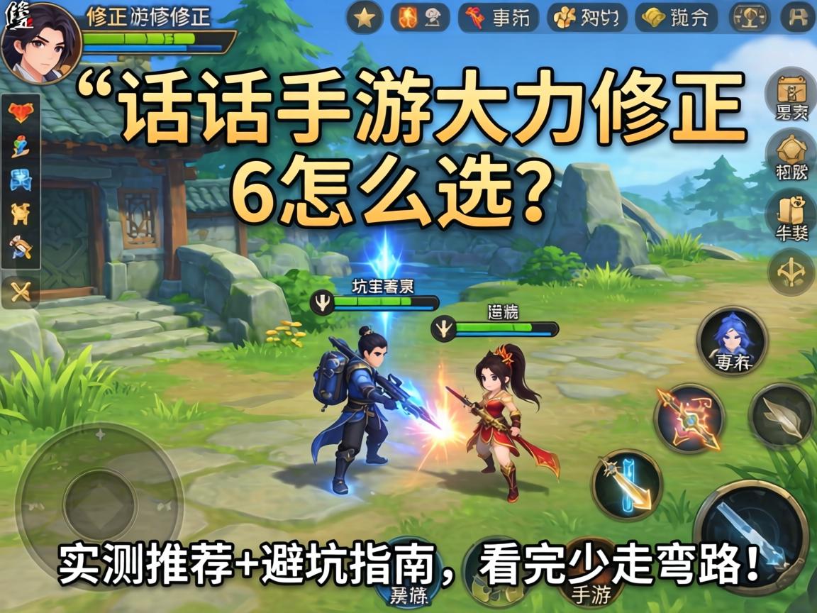 大话手游大力修正6怎么选