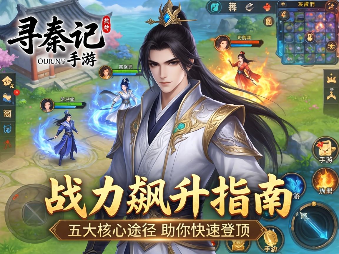 寻秦记手游战力飙升指南,五大核心途径助你快速登顶 五大核心途径助你快速登顶