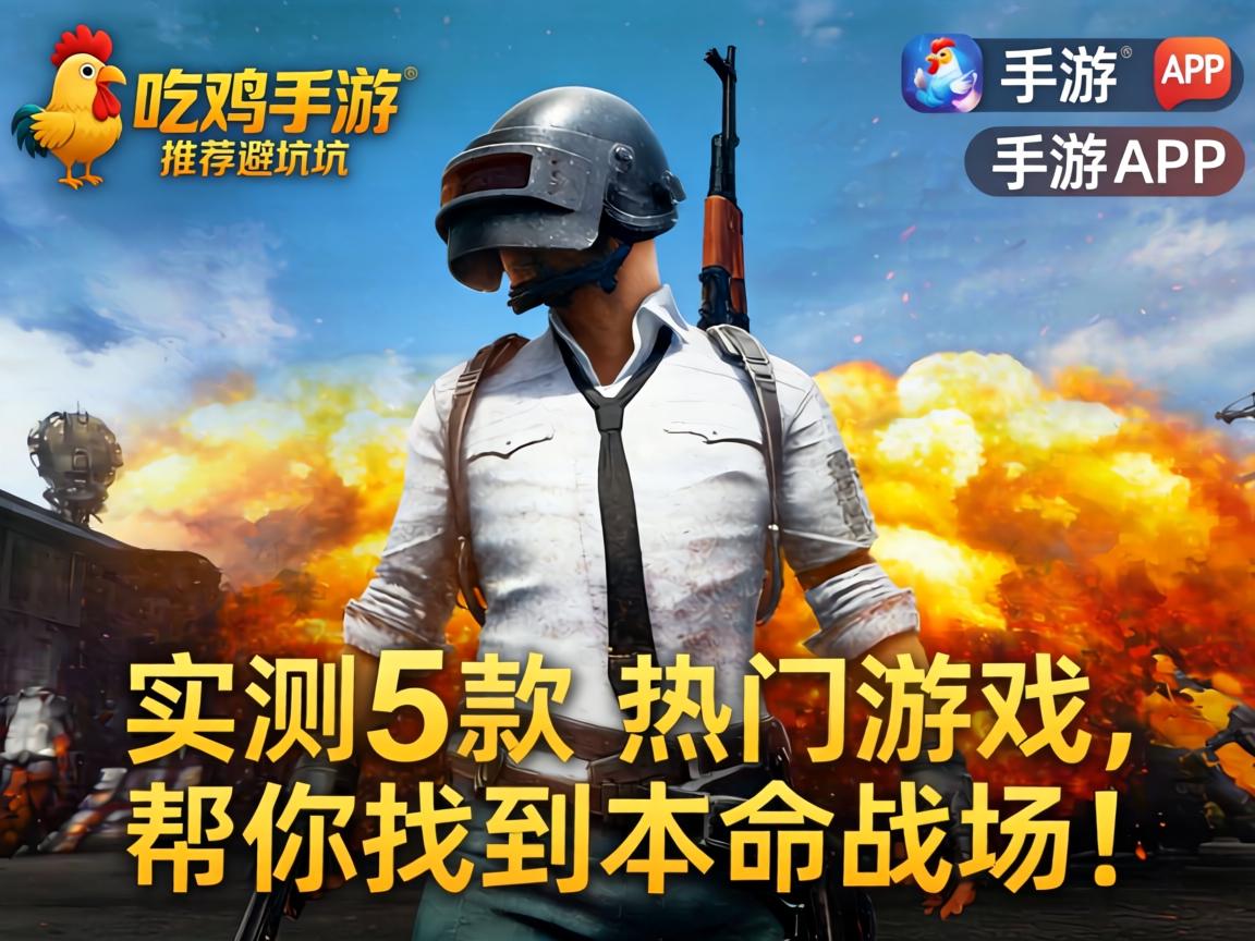 吃鸡手游推荐避坑指南,实测5款热门游戏,帮你找到本命战场! 吃鸡手游推荐避坑指南