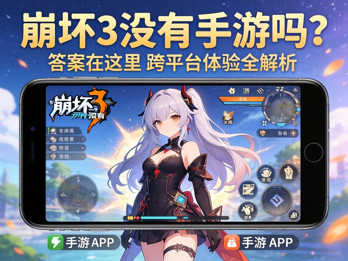 崩坏3没有手游吗?答案在这里,跨平台体验全解析 崩坏3没有手游吗