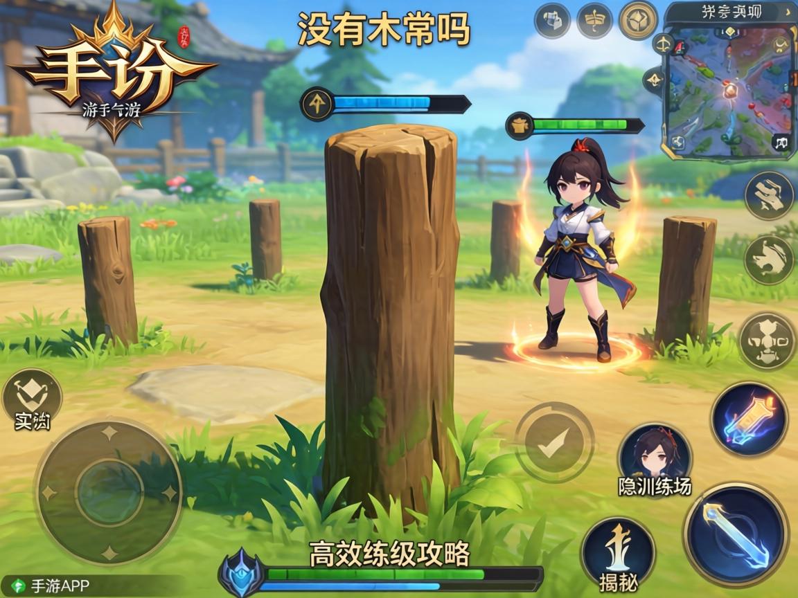 实测揭秘隐藏训练场与高效练级攻略
