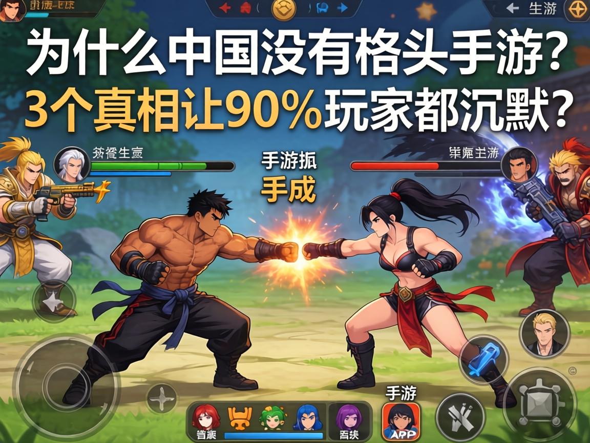 为什么中国没有格斗手游