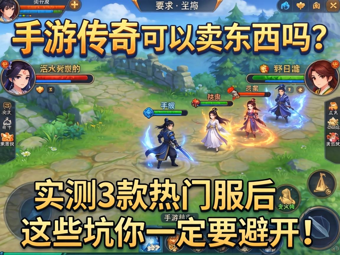 手游传奇可以卖东西吗