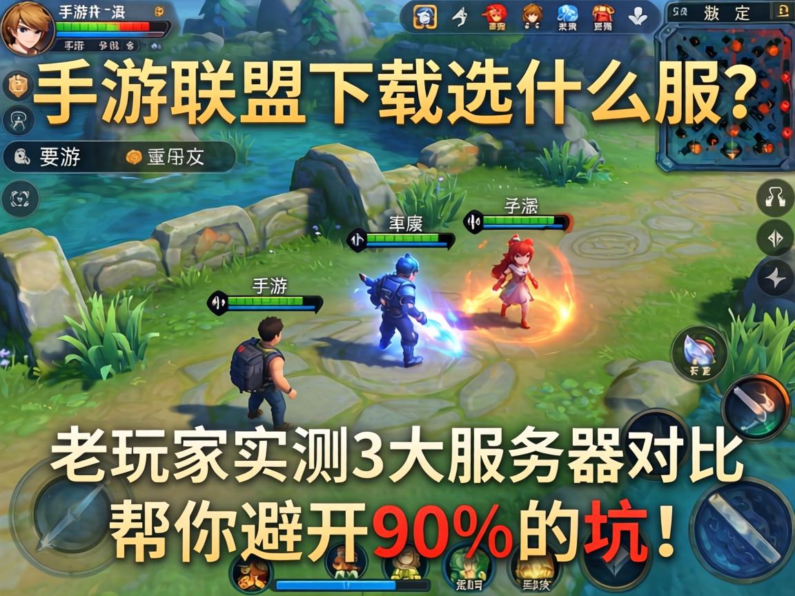 老玩家实测3大服务器对比