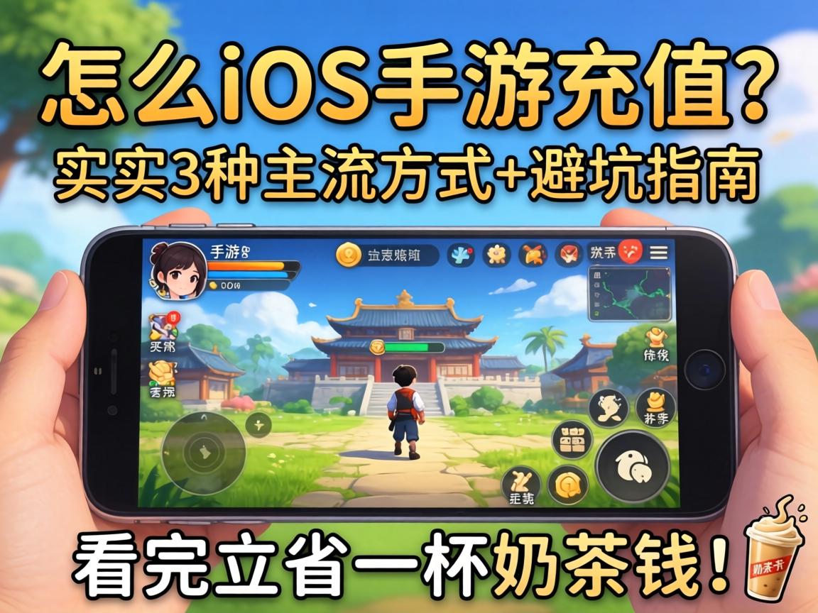 怎么给iOS手游充值