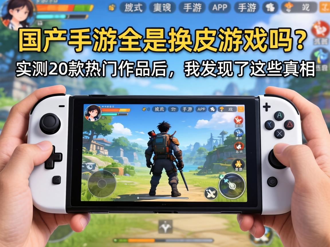 国产手游全是换皮游戏吗