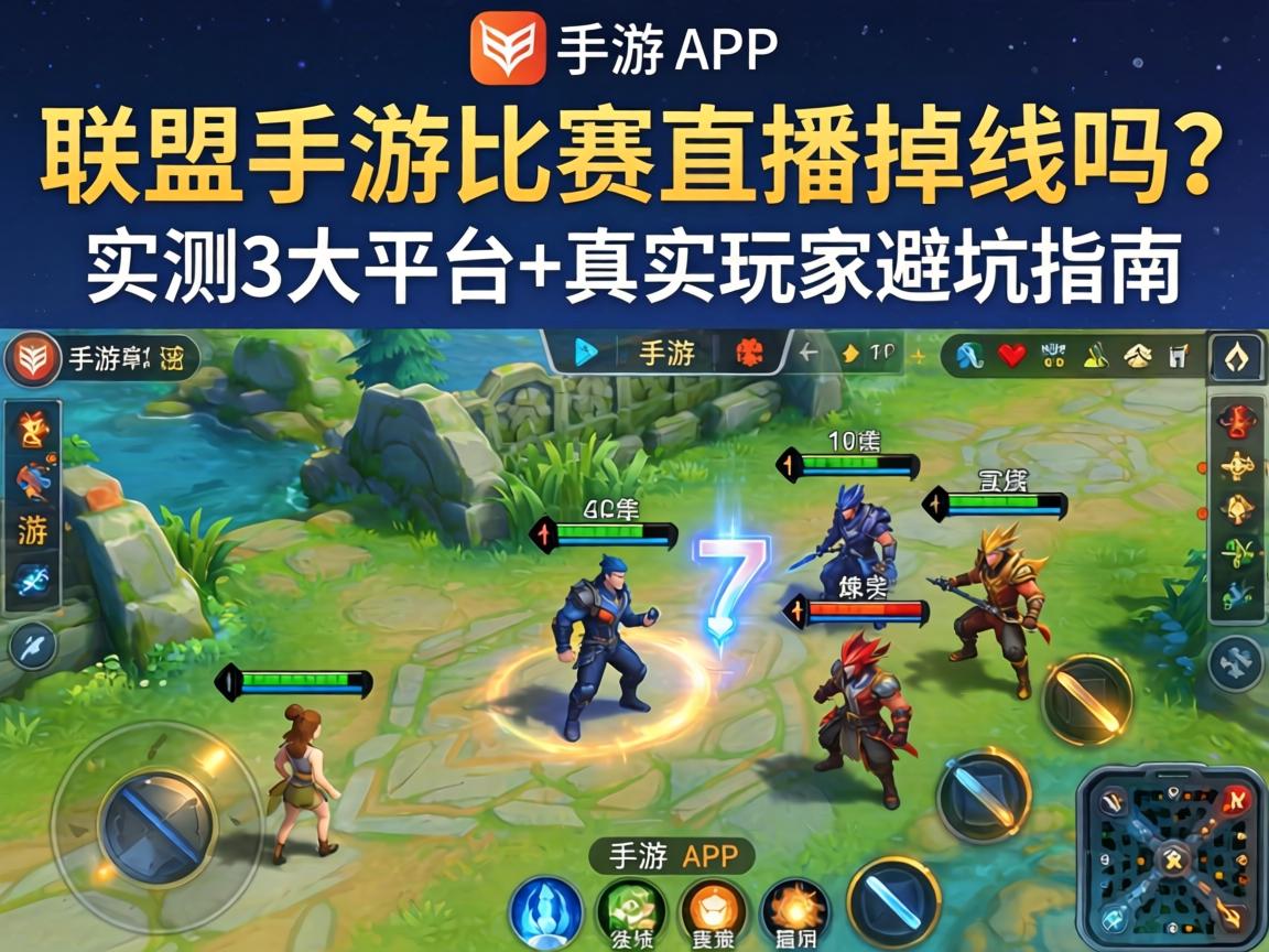 联盟手游比赛直播掉线吗