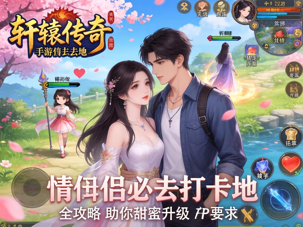 轩辕传奇手游情侣必去打卡地