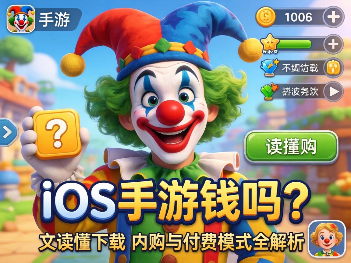 小丑iOS手游要钱吗