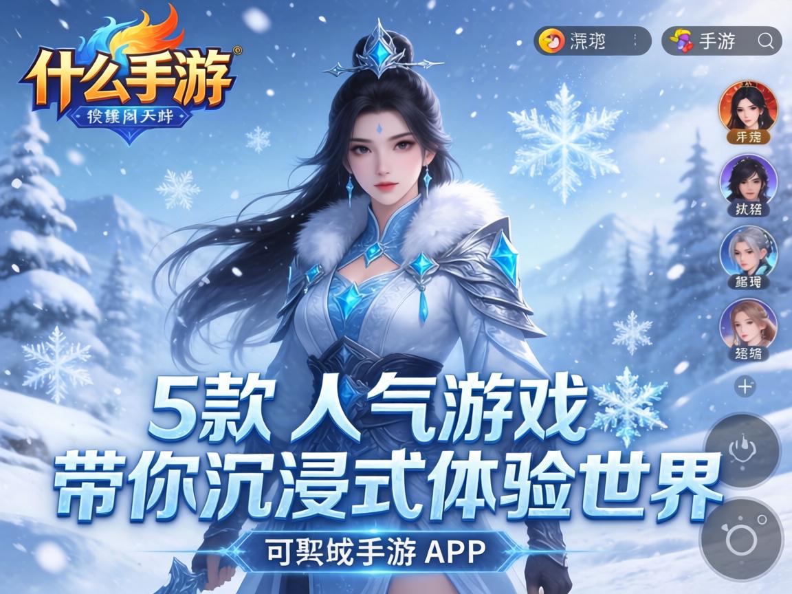 这5款高人气游戏带你沉浸式体验冰雪世界