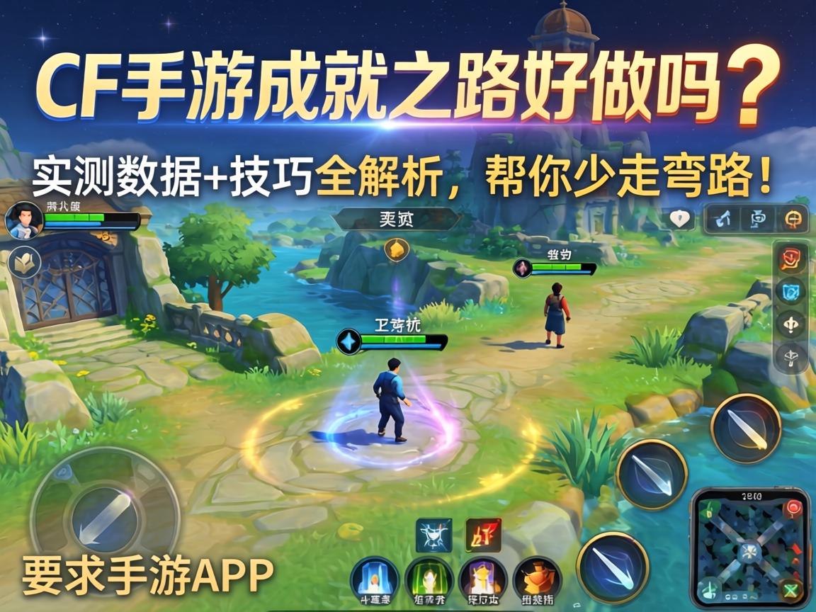 CF手游成就之路好做吗