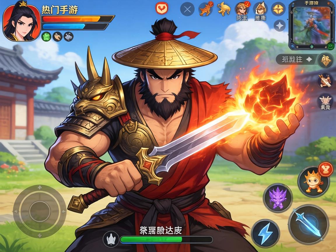 哪些热门手游能让你体验达摩皮肤技能的独特魅力