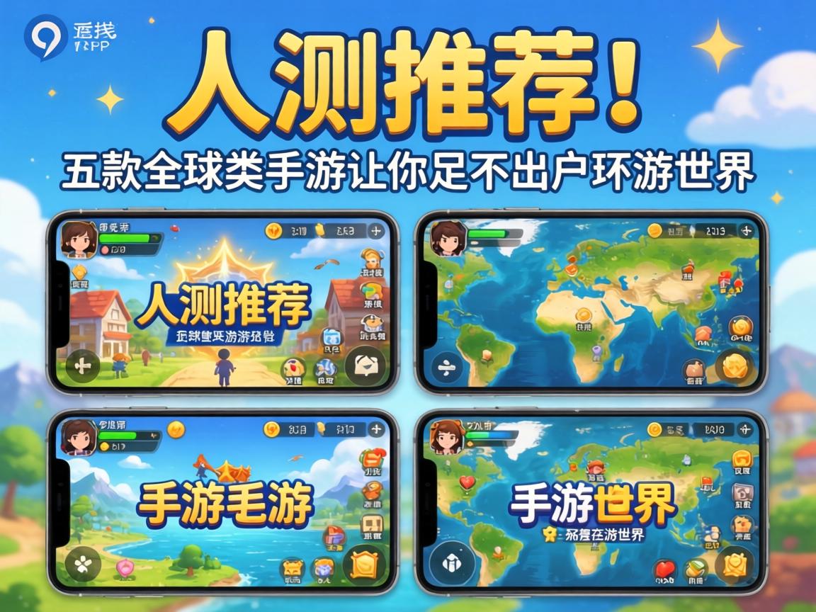 这五款全球类手游让你足不出户环游世界